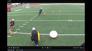 Championship Wide Receiver drills Closeout blocking drills 5 variations [upl. by Orpah]