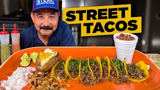 Easy Street Tacos Recipe  Taqueria Style Tacos de Bistec a la Plancha Super Delicious [upl. by Ylecic350]