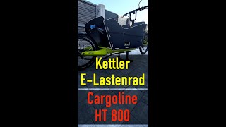 Kettler ELastenrad Cargoline HT 800 Shorts [upl. by Okire]