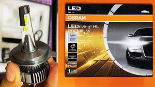 Osram LED H4 bulbs review unboxinginstallation comparison [upl. by Esinek67]