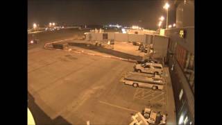 The AERO Group  Passenger Boarding Bridge Replacement at ATL Airport Timelapse [upl. by Lori]