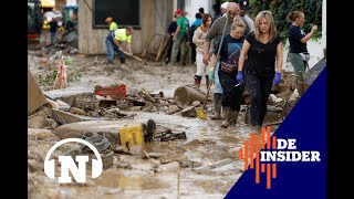 Vlamingen in Malaga getuigen quotOp een half uur steeg het water bijna 4 meter Levensgevaarlijkquot [upl. by Herries]