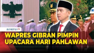 FULL Wapres Gibran Hadiri Ziarah Nasional dan Pimpin Upacara Hari Pahlawan di TMP Kalibata [upl. by Laise]