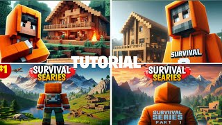 ⚡How To Make Minecraft Thumbnail Using AI INCREASE CTR⚡ [upl. by Ybok739]