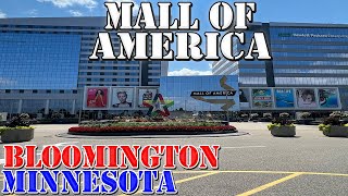 Mall of America  LARGEST Mall in United States  Minneapolis Area  Minnesota  4K Walking Tour [upl. by Wadlinger]