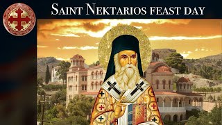 Saint Nektarios Feast Day [upl. by Rellia]