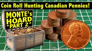 Coin Roll Hunting a Massive Haul of Pennies Montes Hoard  Part 2 [upl. by Alarice]