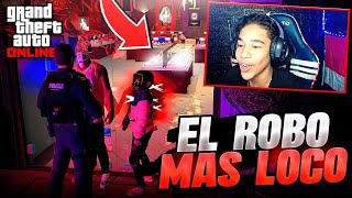 HICIMOS EL ROBO MAS LOCO Y PELIGROSO DE GTA 5 ROLEPLAY DOMINICANO [upl. by Nidroj]