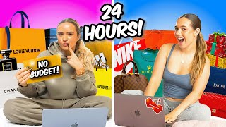 24 Hour Online Shopping Challenge Unlimited Budget [upl. by Cini]