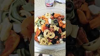 Tortellini costco pasta salad review [upl. by Rebmac253]