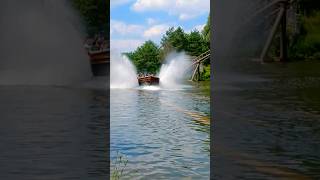 Splash Coaster de Vliegende Hollander Efteling shorts fun themepark [upl. by Nordna]