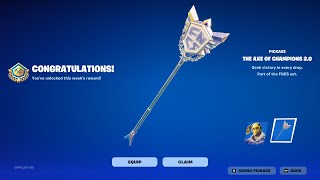 I WON THE FNCS PICKAXE 😈 [upl. by Eimerej]