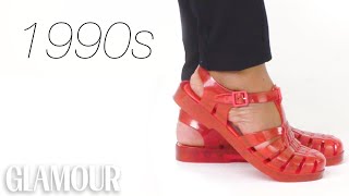 100 Years of Womens Shoes  Glamour [upl. by Darra241]