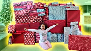 Best Christmas Ever Tiana Opening Christmas Presents Compilation Family Fun [upl. by Ericksen]