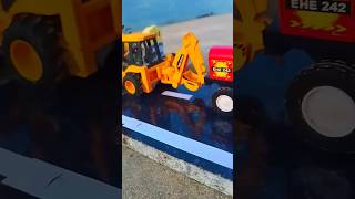 Tractorjcb going on road reels trending funny explorepage bhfyp live shorts shortsfeed [upl. by Lallage903]