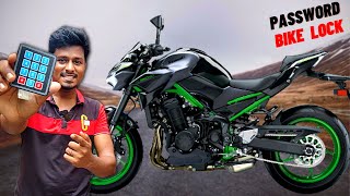 How to Make Password Bike Lock  இனி Password போட்டா தான் வண்டி Start ஆகும்  Vijay Ideas [upl. by Eirojram]