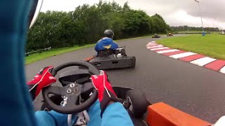 Glasfryn parc karting wet track [upl. by Maureene66]