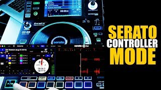 Denon DJ SC5000 Prime  Serato Controller Mode [upl. by Lleoj]