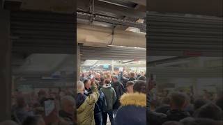 Leicester Fans Sing Abdul Fatawu Issahaku Chant Before Coventry City Game 😂 [upl. by Eimrots98]