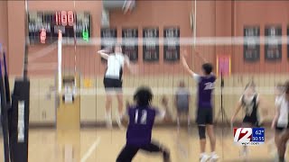 North Kingstown sweeps Classical to clinch No 1 playoff seed in Div I boys volleyball [upl. by Jolanta]