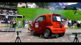 Crash tests  Fiat Seicento Smart [upl. by Socin918]