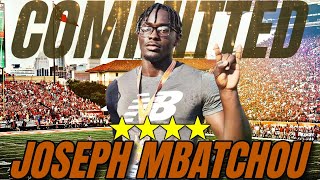 BREAKING Joseph Mbatchou COMMITS to Texas  Florida Gators  Recruiting  Longhorns Football [upl. by Koran]