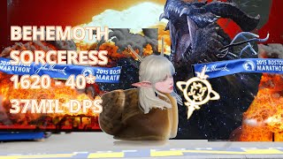 Lost Ark  Behemoth  40 Sorceress 37M DPS [upl. by Auqenaj453]