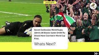 World Rugby Admits The All Black Robbed of Try against the Boks [upl. by Link]