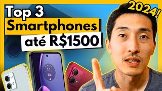 Top 3 Smartphones CustoBenefício até R1500 Qual Vale Mais a Pena [upl. by Au]