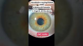 What are the xenobiotics causing dilated pupil [upl. by Janelle70]