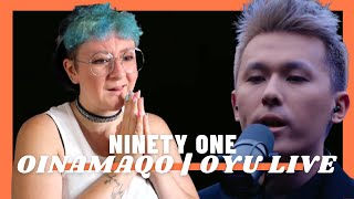 Ninety One  Oinamaqo  OYU Live REACTION french🇧🇪 [upl. by Nevsa643]