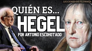 HEGEL explicado por ESCOHOTADO [upl. by Meesan]