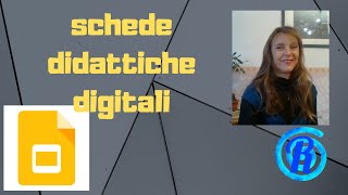 schede didattiche digitali [upl. by Shurlock]