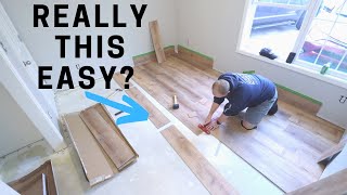 How to Install Lifeproof Vinyl Flooring [upl. by Eicram]