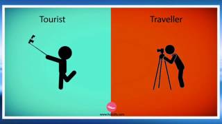 Le 10 differenze tra un viaggiatore ed un turista [upl. by Buffy]