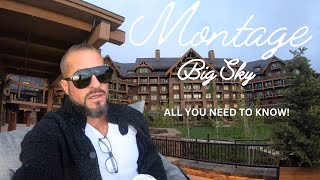 Montage Hotel Big Sky Montana [upl. by Juditha]