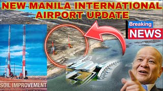 NEW MANILA INTERNATIONAL AIRPORT UPDATE GINAMITAN NA PREFABRICATED VERTICAL DRAIN [upl. by Valentia637]