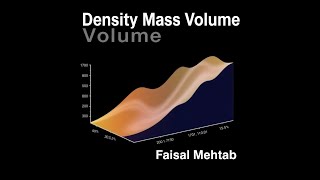 Density  Understanding Density in easy way Relationship Between Mass Volume and Density [upl. by Natsrik276]