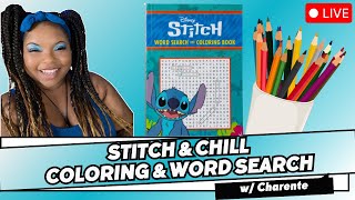 Stitch amp Chill Coloring amp Word Search [upl. by Gabe]