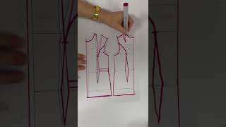 Mini Tutorial for the Vest pattern But I have a full vid for that too patternmaking sewing [upl. by Erasmus179]