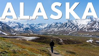 Alaska 8 Day Road Trip Anchorage Fairbanks Glaciers Wildlife amp Denali over 1000 Miles [upl. by Adiel]