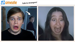 My reflection scares people ON OMEGLE [upl. by Keldon196]