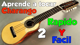 aprende charango rápido y fácil 2️⃣ [upl. by Yelserp]