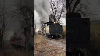 Strasburg Railroad 90 Whistle Echoes [upl. by Chessy]