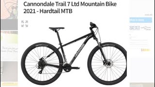 Cannondale Trail 7 2021 budget hard tail pre ride review amp upgrades [upl. by Nolrak]