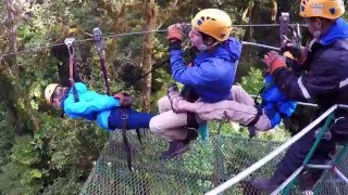 Monteverde Costa Rica  Canopy Tour  Cloud Forest  Zip Line  GoPro Hero4 [upl. by Geier812]