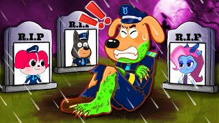 RIP All Labradors FriendsLabrador Turns Into Zombie  Sheriff Labrador Police Animation [upl. by Anilef780]