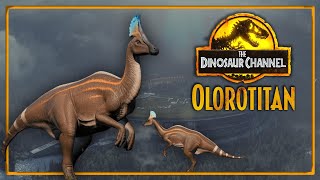 What Was The Olorotitan  The Dinosaur Channel [upl. by Luanni]