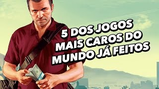 Os 5 jogos mais caros de todos os tempos  BJ [upl. by Wilbur]