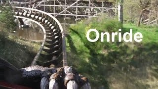 De Vliegende Hollander  Efteling Onride Watercoaster [upl. by Aenej]